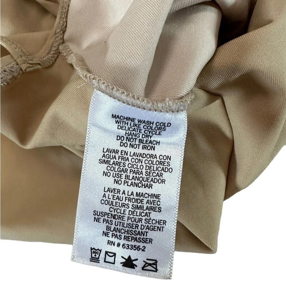 Capezio Nude Ballet Bodysuit Leotard Size M